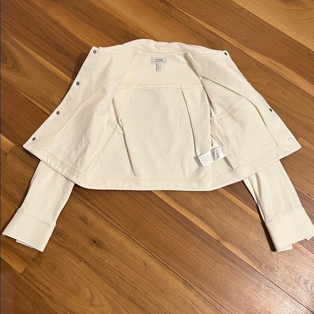 COS Stretch Twill Shirt Jacket - Picture 7 of 13